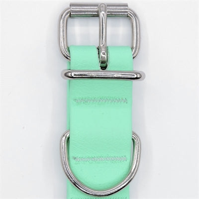 Morso Halsband Hond Waterproof Gerecycled Carribean Green Groen 33-41X1,5 CM