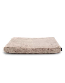 Bia Bed Fleece Hoes Matras Ligbed Taupe