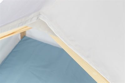 TRIXIE HONDENMAND TENT LIAS HOUT ZAND / BLAUW 88X61X89 CM