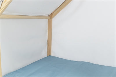 TRIXIE HONDENMAND TENT LIAS HOUT ZAND / BLAUW 88X61X89 CM