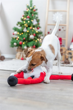 TRIXIE XMAS KERSTMAN MET LANGE BENEN PLUCHE