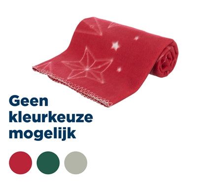 TRIXIE XMAS LUCIANO FLEECE DEKEN ASSORTI