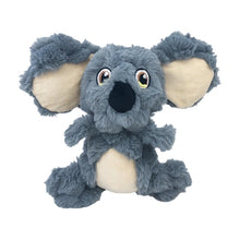 KONG SCRUMPLEZ KOALA PLUCHE MET PIEP GRIJS