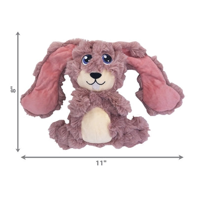 Kong Scrumplez Bunny Pluche Met Piep Roze 21X28X8 Cm