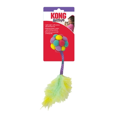 KONG CAT ACTIVE BUBBLE BAL ASSORTI 5,5X5,5X23 CM