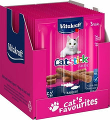 Vitakraft Cat-Stick Mini Kabeljauw Met Tonijn 20X3 ST