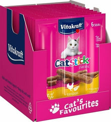 Vitakraft Cat-Stick Mini Gevogelte Met Lever 20X3 ST