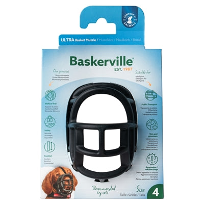 Baskerville Ultra Muzzle Muilkorf NR 4