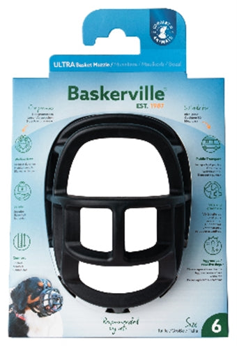 Baskerville Ultra Muzzle Muilkorf NR 6