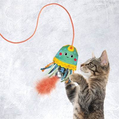 KONG CAT TEASER JELLYFISH ASSORTI