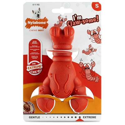 Nylabone Extreme Chew Lobster Filet Mignonsmaak SMALL TOT 11 KG