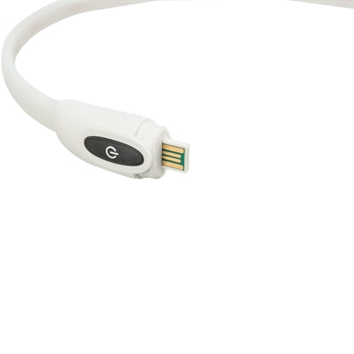 Trixie Lichtgevende Halsband Hond Usb Siliconen Oplaadbaar Meerkleurig 65X1,6 CM