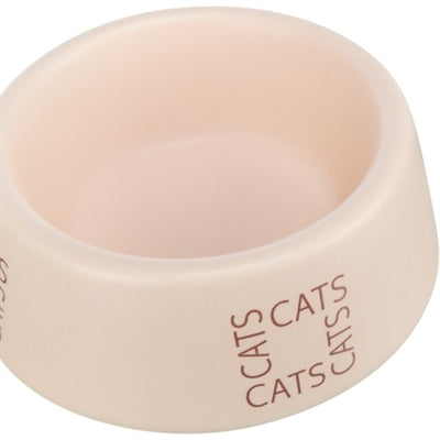 Trixie Voerbak / Drinkbak Kat Cats Keramiek Roze 150 ML 12 CM