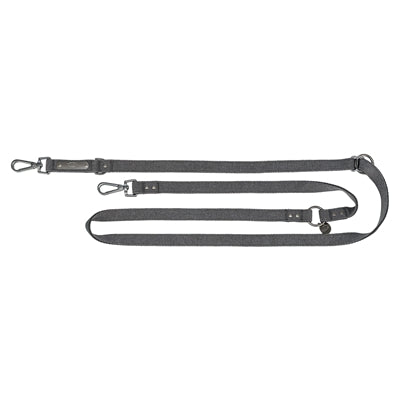 Trixie Hondenriem Citystyle Verstelbaar Katoen Zwart 120X2 CM