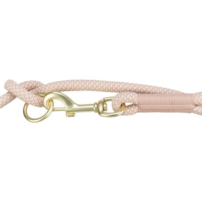 Trixie Hondenriem Soft Rope Verstelbaar Roze / Lichtroze 200X0,6 CM