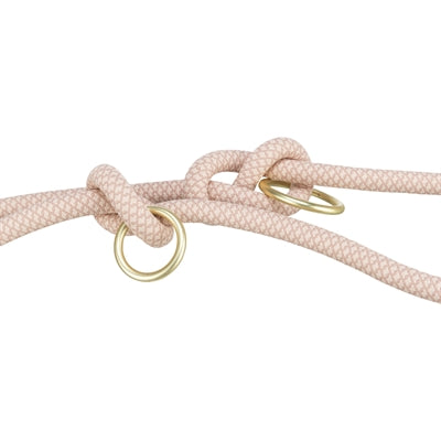Trixie Hondenriem Soft Rope Verstelbaar Roze / Lichtroze 200X1,3 CM