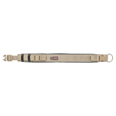 Trixie Halsband Hond Premium Extra Breed Zand / Grafiet Grijs
