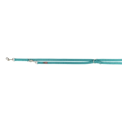 Trixie Hondenriem Premium Verstelbaar Tweelaags Aqua