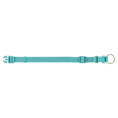 Trixie Halsband Hond Premium Aqua Blauw 15-25X1 CM