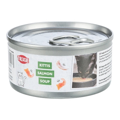 Trixie Soup Met Kip En Zalm 4X4X80 GR
