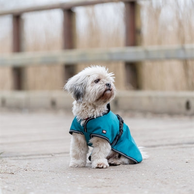 Trixie Regenjas Hond Vimy Blauw RUG 62 CM BUIK 78-82 CM