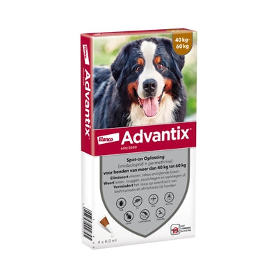 Bayer Elanco Advantix Spot On 600/3000 40+ KG - 4 PIP