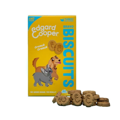 Edgard & Cooper Adult Biscuit Kalkoen / Kip 400 Gr