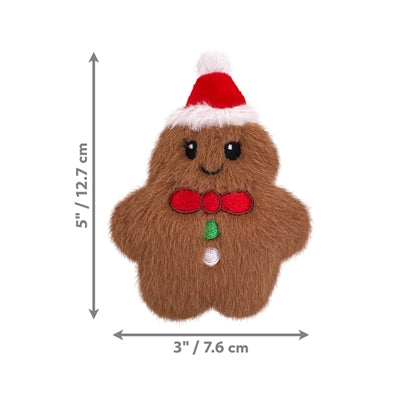 Kong Holiday Snuzzles Mini Gingerbread Bruin 13,5X10X4 CM