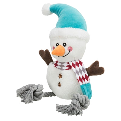 Trixie Xmas Sneeuwpop Pluche / Katoen 41 CM