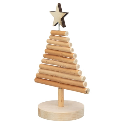 Trixie Xmas Kerstboom Onbehandeld Wilgenhout 17X11 CM