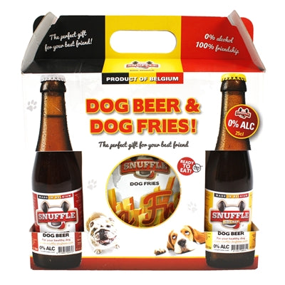 Snuffle Gift Box Hondenbier En Patat 1100 GR