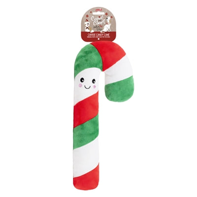 Cupid & Comet Carrie Candy Cane Kerststok Pluche 43X18 CM