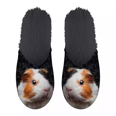 Merkloos Pantoffel Cavia Zwart MAAT 39-42