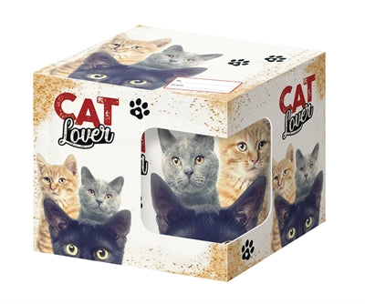 Plenty Gifts Mok Cat Lover 240 ML 7,5X8,5 CM