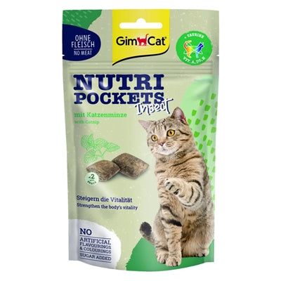 Gimcat Nutri Pockets Insect En Kattenkruid 60 GR