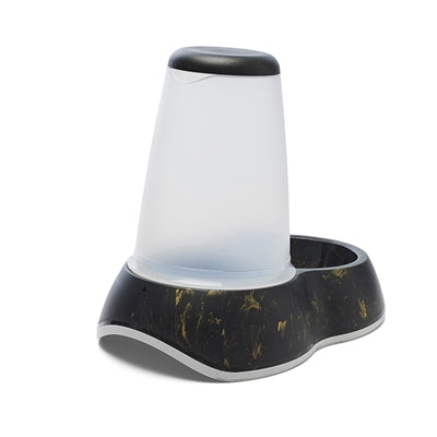 SAVIC VOERDISPENCER LOOP MARBLE ZWART / GOUD