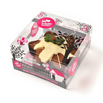 THE BARKING BAKERY YAPPY WOOFMAS CHRISTMAS STAR CAKE