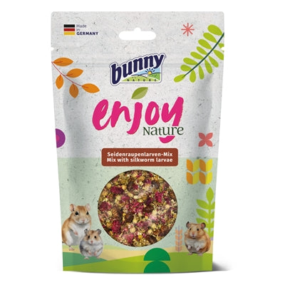 Bunny Nature Enjoynature Mix Met Zijderups Larven 40 GR