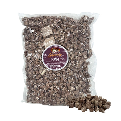 PETSNACK SUPERDRY RUNDERLONG GEVRIESDROOGD