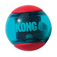 Kong Squeezz Action Bal Rood Large 8,5X8,5X8,5 Cm 2 St