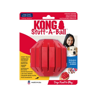KONG STUFF A BALL RUBBER ROOD