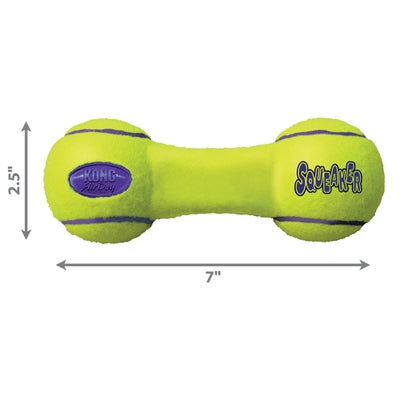 KONG AIRDOG DUMBEL TENNISBAL GEEL
