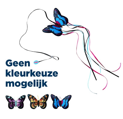 KONG KATTENHENGEL VLINDER ASSORTI