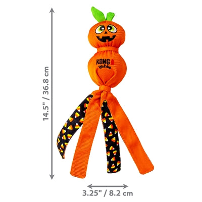 Kong Halloween Wubba Ballistic Pompoen 37X8,5X8,5 Cm
