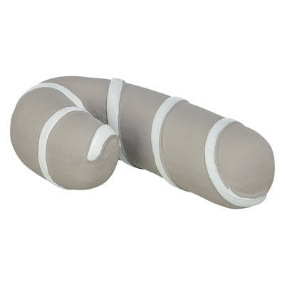 TRIXIE XMAS KERSTSTOK LATEX GRIJS