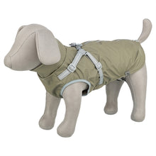 Trixie Regenjas Hond Pontis Rain Met Tuig Olijfgroen