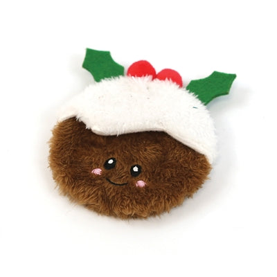 HAPPY PET KERSTPUDDING ZONDER VULLING MET KNISPER
