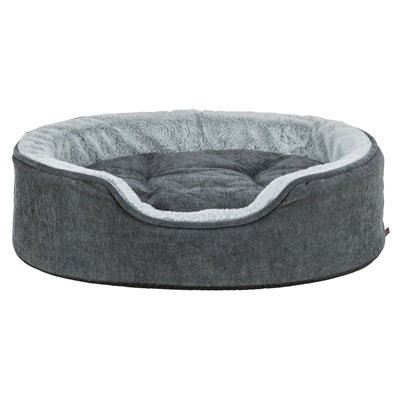 TRIXIE VITAL HONDENMAND LINO SOFT OVAAL GRIJS / LICHTGRIJS