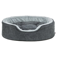 TRIXIE VITAL HONDENMAND LINO SOFT OVAAL GRIJS / LICHTGRIJS