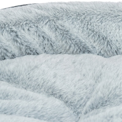TRIXIE VITAL HONDENMAND LINO SOFT OVAAL GRIJS / LICHTGRIJS